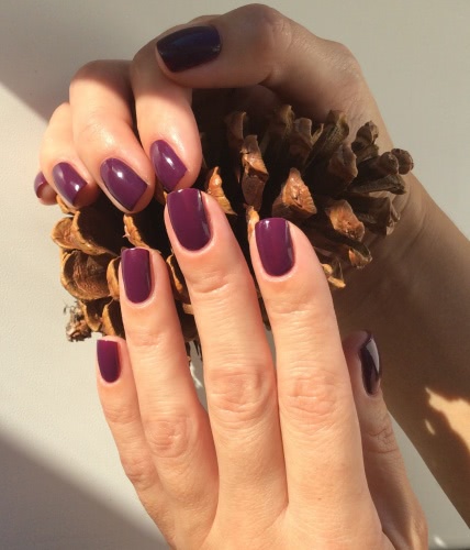 Collistar Gloss Nail Lacquer Gel Effect - 561 Viola Misteriosa