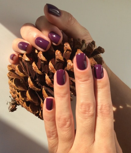 Collistar Gloss Nail Lacquer Gel Effect - 561 Viola Misteriosa