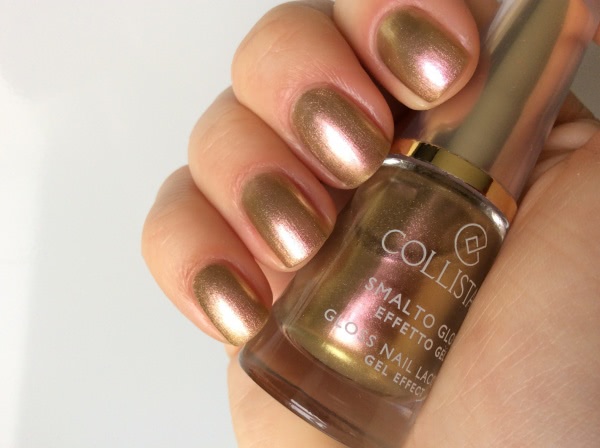 Collistar Gloss Nail Lacquer Gel Effect - 522 Oro Camaleonte