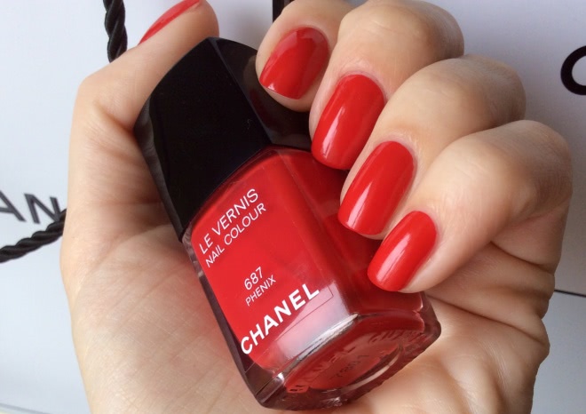 Идеальный красный? Chanel Le Vernis Nail Colour #687 Phenix