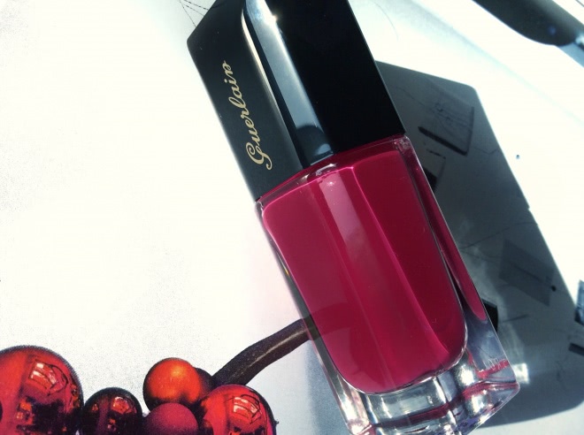 Guerlain Eye Pencil 05 Amber Silver & Guerlain Colour Lacquer Long-Lasting Colour & Shine 860 Madame Batifole
