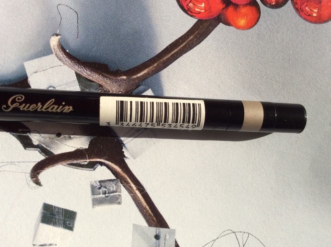 Guerlain Eye Pencil 05 Amber Silver & Guerlain Colour Lacquer Long-Lasting Colour & Shine 860 Madame Batifole