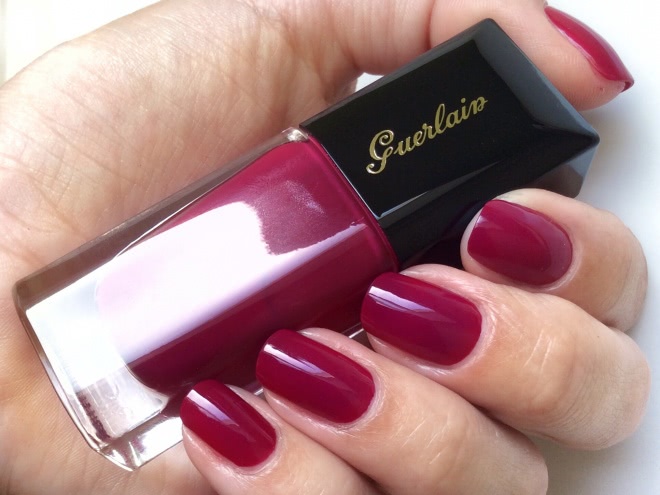 Guerlain Eye Pencil 05 Amber Silver & Guerlain Colour Lacquer Long-Lasting Colour & Shine 860 Madame Batifole