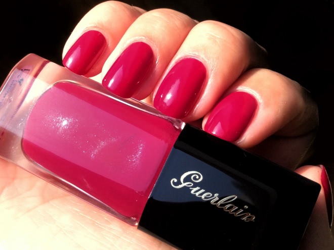 Guerlain Eye Pencil 05 Amber Silver & Guerlain Colour Lacquer Long-Lasting Colour & Shine 860 Madame Batifole