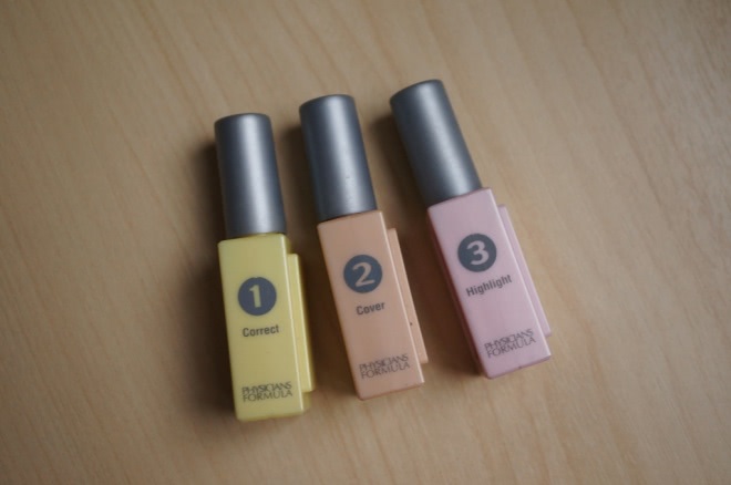Mineral Wear®Talc-Free Mineral Correcting Concealer Yellow/Light/Pink Trio от Physician's Formula
