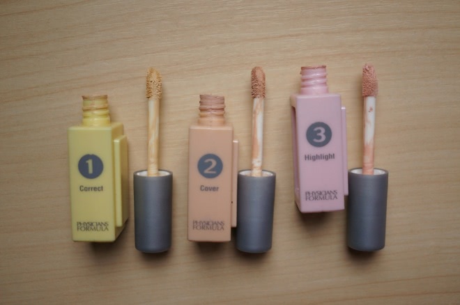 Mineral Wear®Talc-Free Mineral Correcting Concealer Yellow/Light/Pink Trio от Physician's Formula