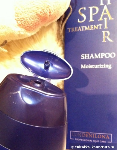 Lundenilona SPA Hair Treatment Shampoo Moisturizing Увлажняющий шампунь с гиалуроновой кислотой, белком пшеницы и сои. (При сухой коже головы)