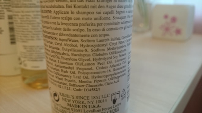 Kiehl's: моя история, часть 1 - шампуни
