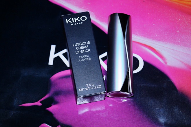 Luscious Cream Lipstick 522 Rouge Noir от Kiko Milano