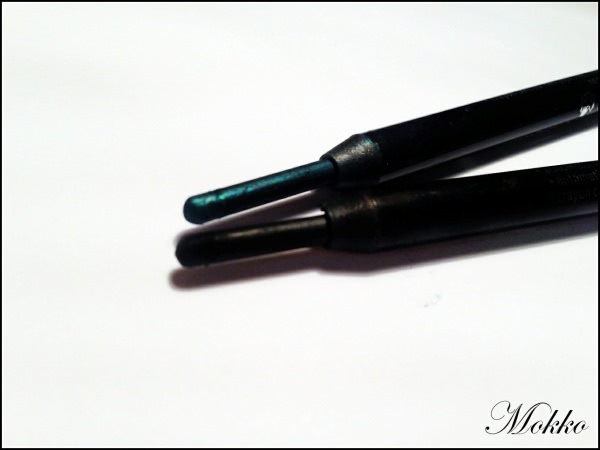 Essence Гелевая подводка в выдвигающемся карандаше Gel eye pencil waterproo в оттенке №01 black blaze и №03 urban jungle