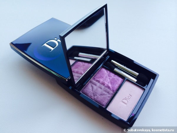 Dior 3 Couleurs Smoky Ready-to-wear Smoky Eyes Palette Smoky Violet 961