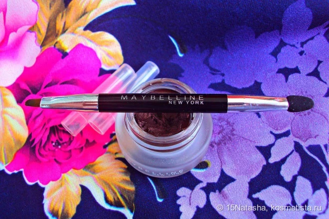 Моя неповторимая maybelline eyestudio lasting drama gel eyeliner 02 brown
