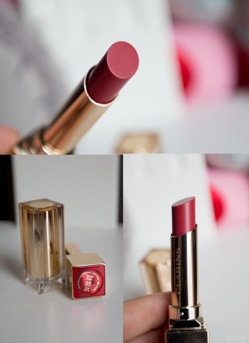 Помада Clarins Rouge Eclat Satin Finish Age-Defying Lipstick в оттенке #05 Pink Berry