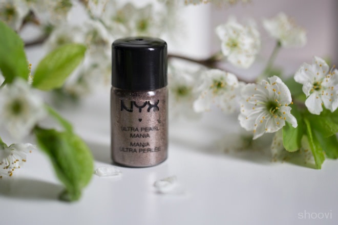 Рассыпчатые тени-пигмент NYX Loose Pearl Eyeshadow в оттенке #lp20 (Mocha)