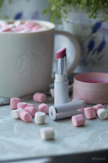 Помада-блеск для губ Lancome Shine Lover Vibrant Shine Lipstick 8H Moisture в оттенке #316 Eclat de Rose