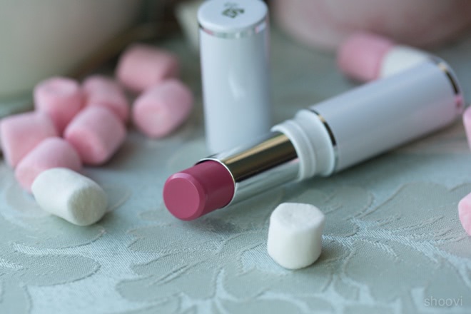 Помада-блеск для губ Lancome Shine Lover Vibrant Shine Lipstick 8H Moisture в оттенке #316 Eclat de Rose