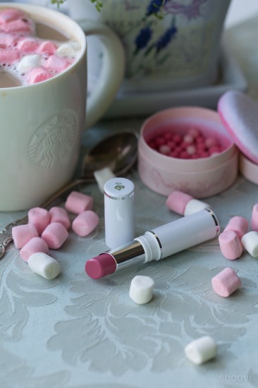 Помада-блеск для губ Lancome Shine Lover Vibrant Shine Lipstick 8H Moisture в оттенке #316 Eclat de Rose