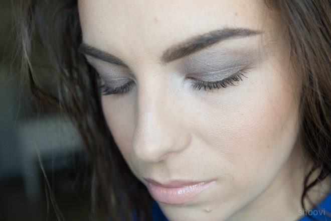 Тени ArtDeco Pearl Eye Shadow #05 pearly grey brown и ArtDeco Duochrome Eye Shadow #201 historic wood