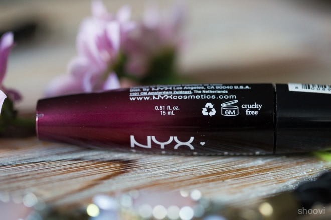 Тушь для ресниц Nyx Badunkadunk Lush Lashes Mascara