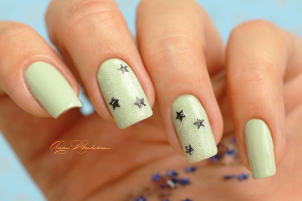Novelty Cosmetics Nail Enamel mix beads&sticks №815