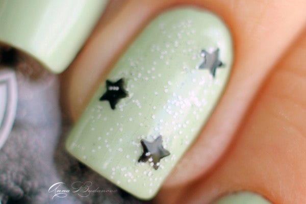 Novelty Cosmetics Nail Enamel mix beads&sticks №815