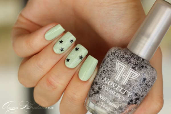 Novelty Cosmetics Nail Enamel mix beads&sticks №815
