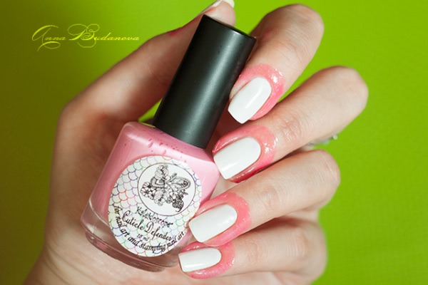 Маникюр с использованием средства El Corazon Kaleidoscope Cuticle Defender - защита кутикулы