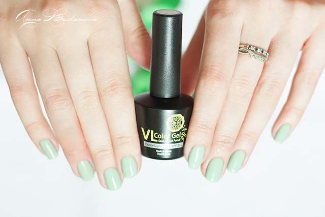 VL Color Gel Soak-off Gel Polish №GN0020 и топ Dance Legend Top Poker