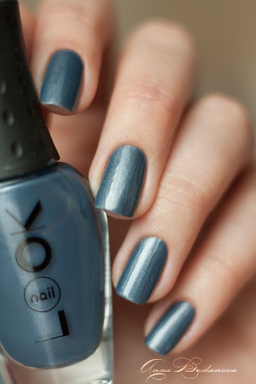 NailLOOK Trends Fashion Week 31352 Denim + наклейки Dashing Diva Accents # Dac004