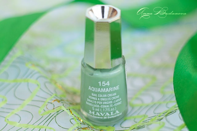 Mavala Nail Color Cream 154 Aquamarine, 180 Candy Floss, 353 Gold Bronze + стемпинг BP-L 001
