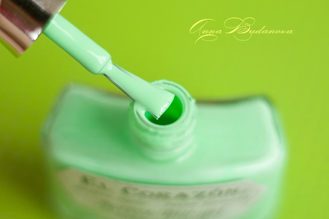 El Corazon Active Bio-gel Color gel polish Cream №423/282 + стемпинг краской для стемпинга El Corazon Kaleidoscope Special paint for stamping nail art stm-27 jewelery box