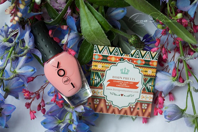 NailLOOK 31396 Wild Daisy + стемпинг с диском BP-56
