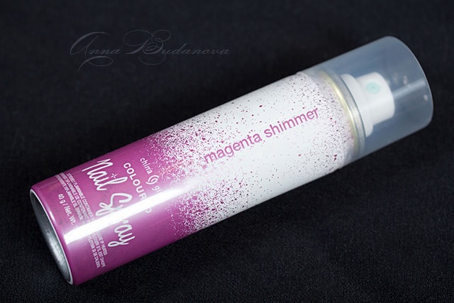 Цветной лак-спрей China Glaze Coloured Nail Spray
