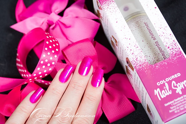 Цветной лак-спрей China Glaze Coloured Nail Spray