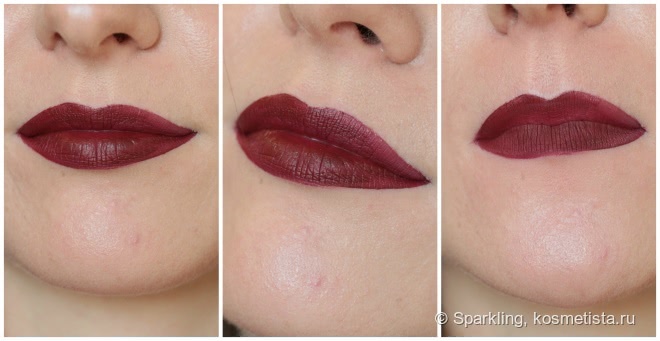 Любителям темного, матового - Seventeen All Day Lip Color #16