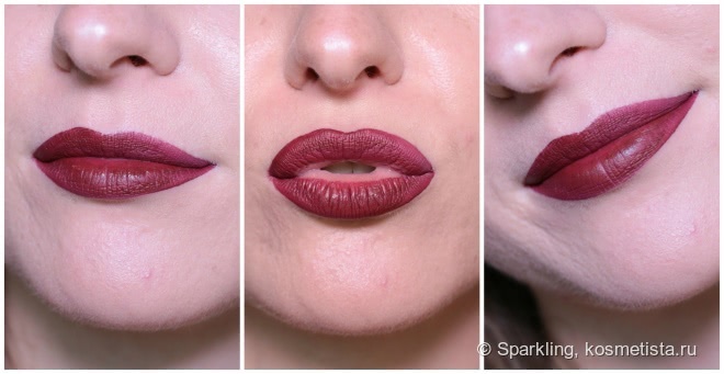Любителям темного, матового - Seventeen All Day Lip Color #16