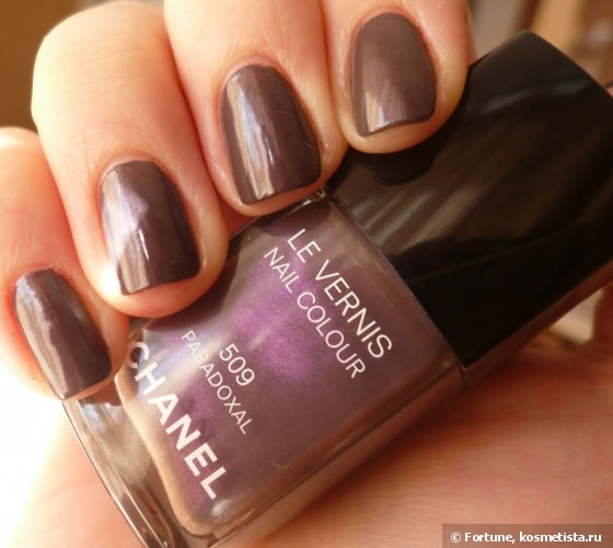 Встречаю осень с Chanel Le Vernis Nail Colour 509 Paradoxal