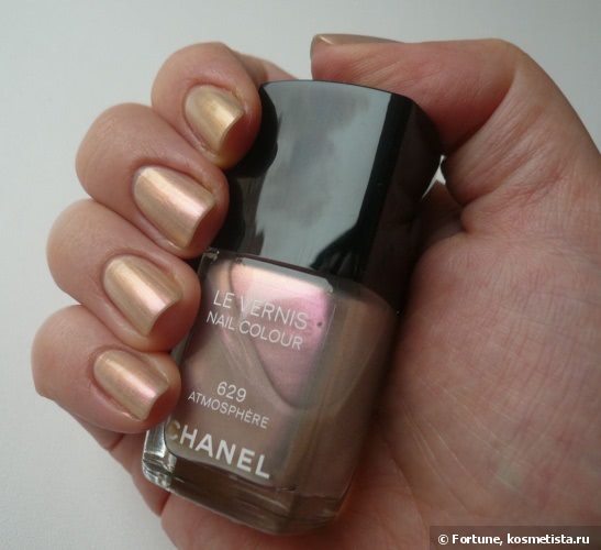 Трилогия осени с Chanel Le Vernis Nail Colour 625 Secret, 629 Atmosphere и 631 Orage