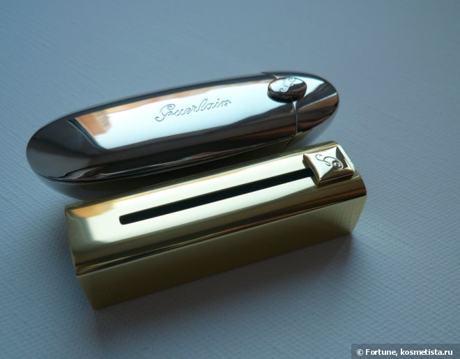 Guerlain Rouge Exceptional Complete Lip Color #71 Girly и Guerlain Rouge Automatique Hydrating Long-Lasting Lip Colour #144 Insolence