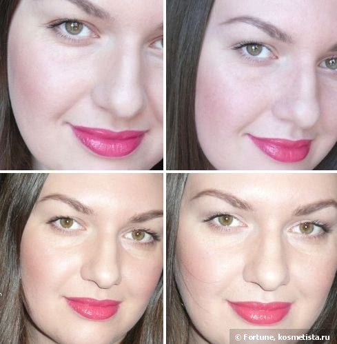 Guerlain Rouge Exceptional Complete Lip Color #71 Girly и Guerlain Rouge Automatique Hydrating Long-Lasting Lip Colour #144 Insolence