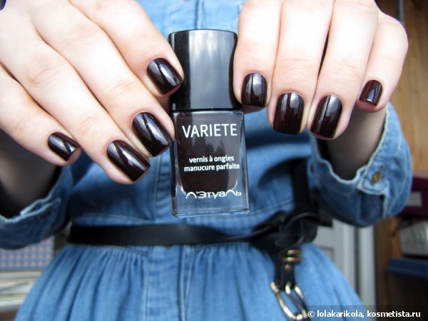 Л'этуаль Variete Vernis à ongles #441 Thèàtre aux armèes pourpre