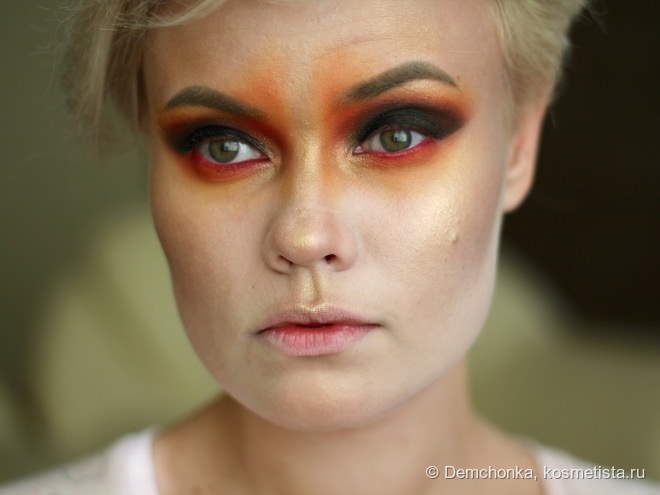 Hunger Games District 12 inspired make up tutorial