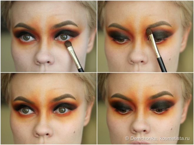 Hunger Games District 12 inspired make up tutorial
