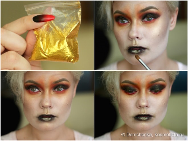 Hunger Games District 12 inspired make up tutorial