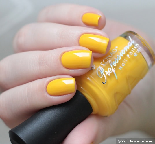 Весенний маникюр вместе с Konad professional Nail Polish P202