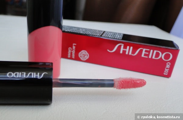 Shiseido Lacquer Gloss OR 303 In the Flash