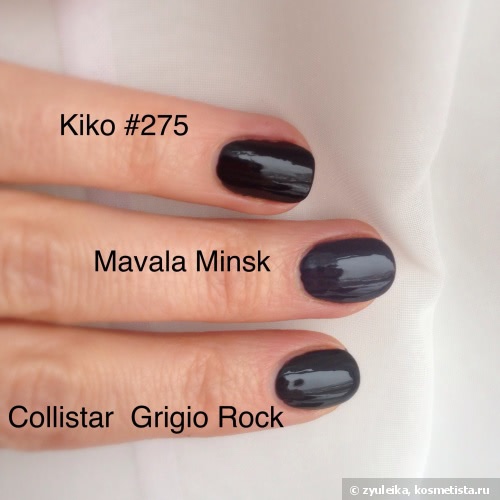 Collistar Gloss Nail Lacquer Gel Effect #384 Grigio Rock