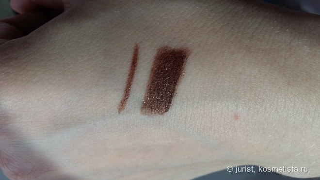 Не опьяняющий бурбон! Urban Decay 24/7 Glide-on eye pencil в оттенке Bourbon