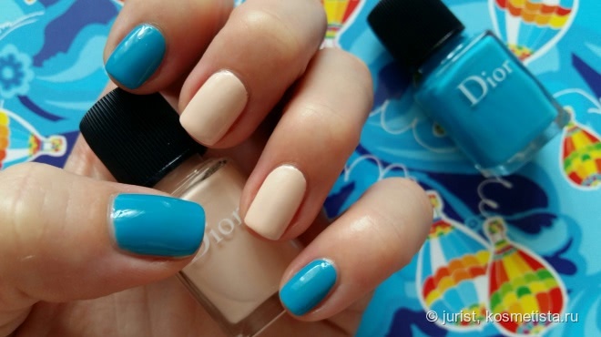 Лето, море, песок, Dior...с маникюрным набором Polka Dots Colour & Dots Manicure Kit #001 Pastilles