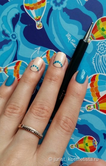 Лето, море, песок, Dior...с маникюрным набором Polka Dots Colour & Dots Manicure Kit #001 Pastilles